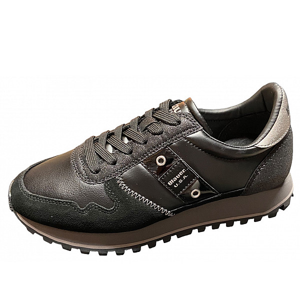 Blauer USA Sneaker schwarz