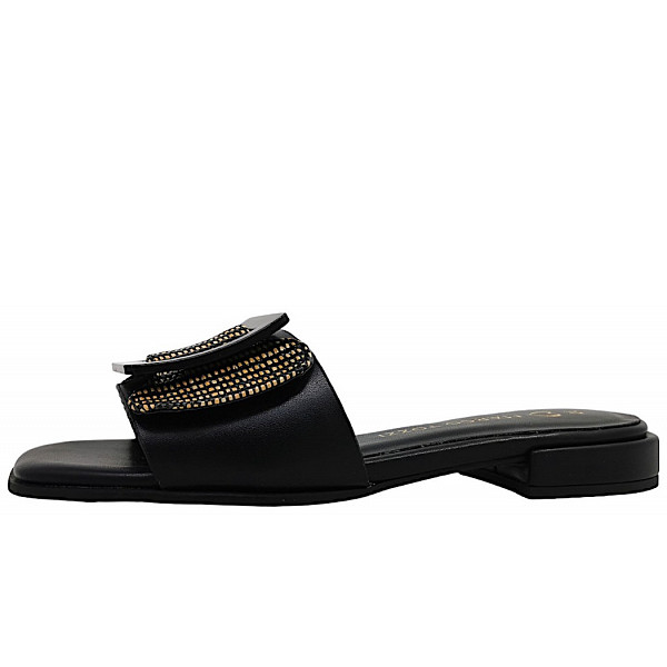 Marco Tozzi Pantolette 098 black comb