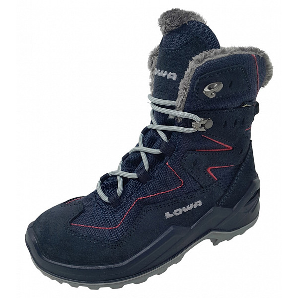 Lowa LIno GTX HI JR. Wanderschuh navy fuchsia