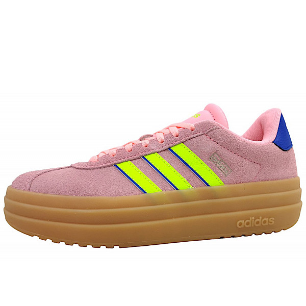 adidas VL Court Bold Sneaker low pink/ lemon