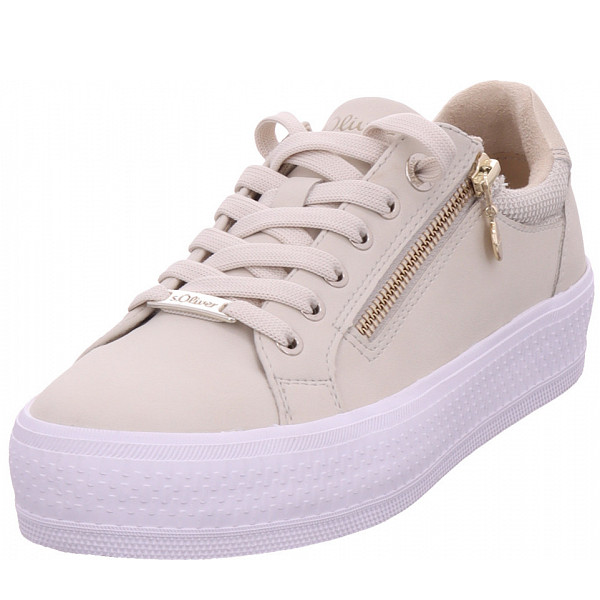 s.Oliver Halbschuh beige