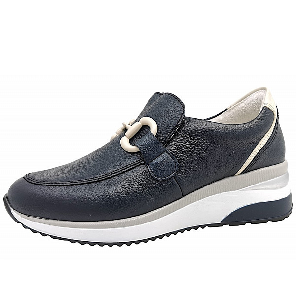 Remonte Slipper 14 blau kombi