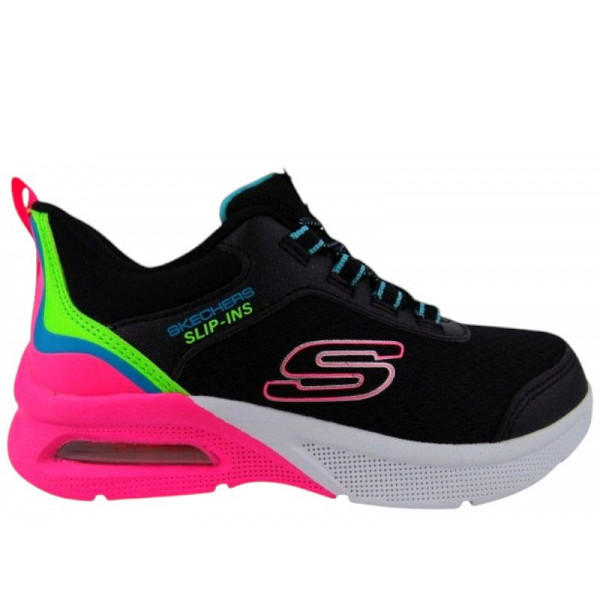 Skechers MICROSPEC MAX - COLOR TRI Sportschuh BKMT Schwarz