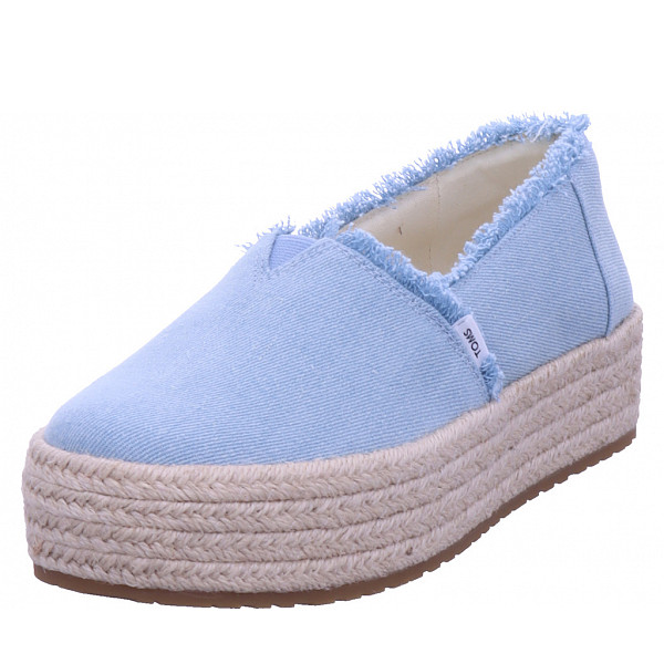 Toms Slipper hell-blau