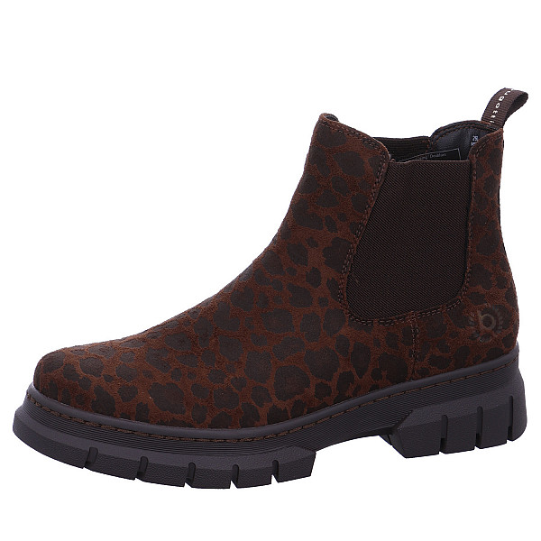Bugatti Woman Roxx Chelsea Boot 6182 animal print brown