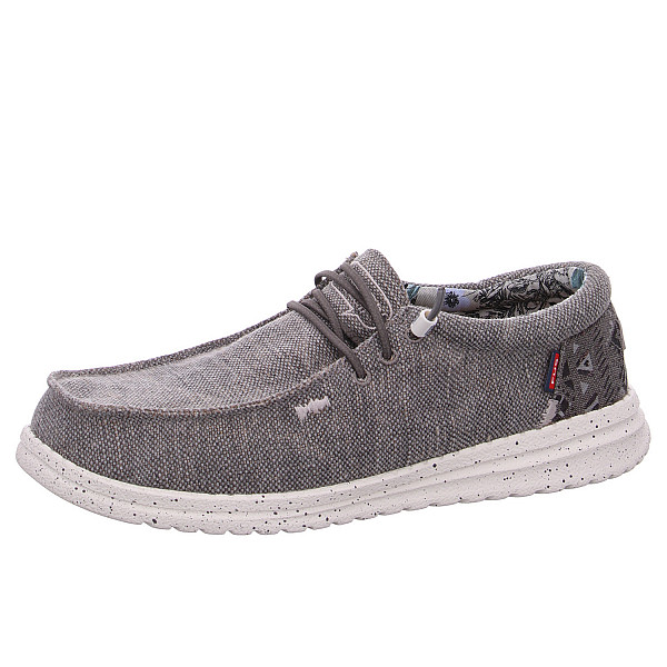 Fusion Slipper rough linen graphite