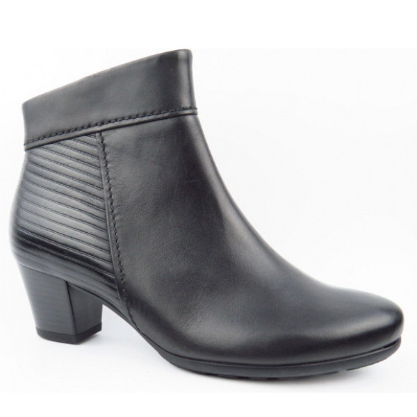 Gabor Foulardcalf schwary Stiefelette schwarz