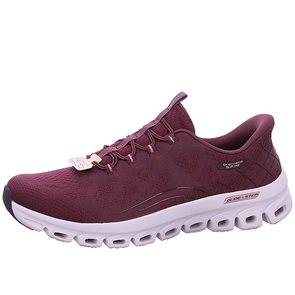 Skechers Glide-Step Elevate Sneaker BURG burgundy