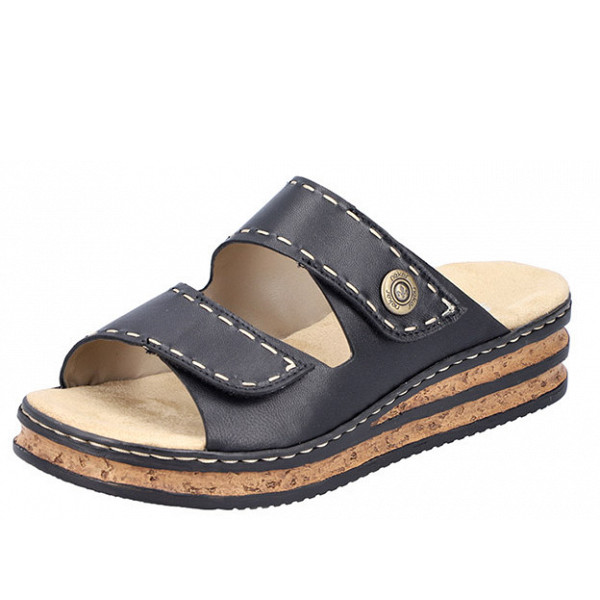 Rieker Pantolette schwarz