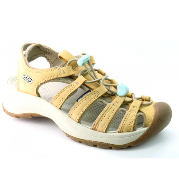 KEEN Astoria West Leather Women Sandale beige