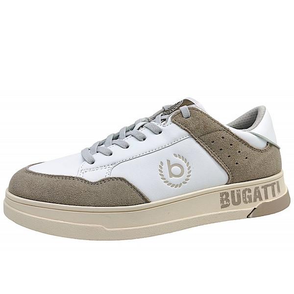 Bugatti Schnürer 2052 white/beige