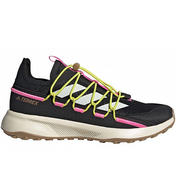 adidas core black/chalk white/screaming pink