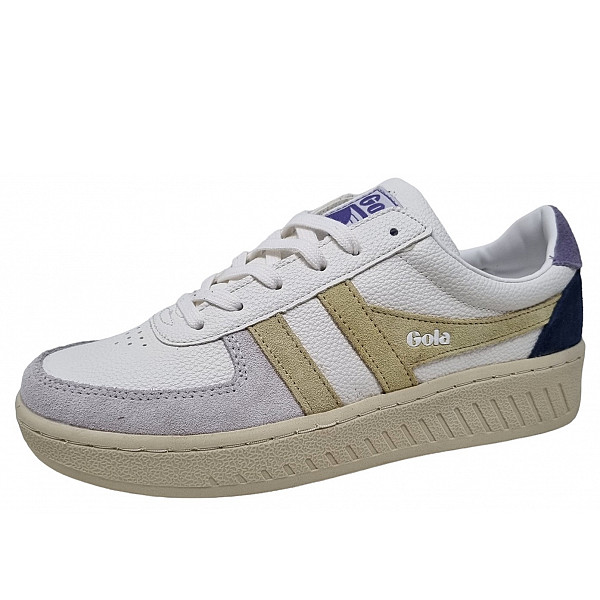 Gola Grandslam Trident Sneaker white lemon lavender