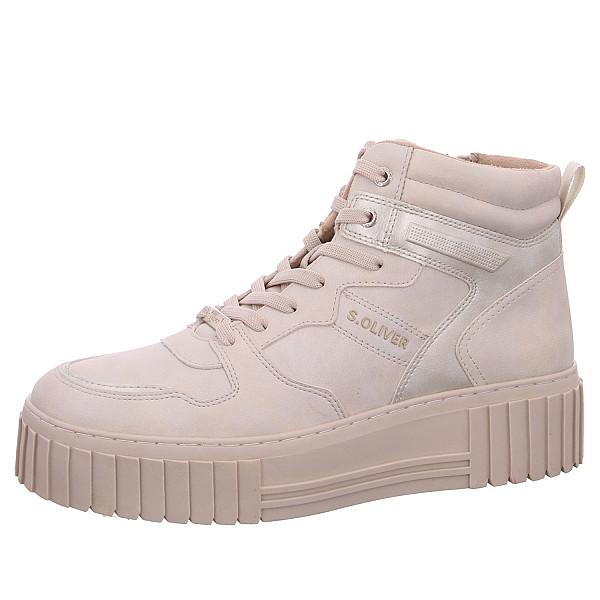 s.Oliver Schnürstiefel 462 cream