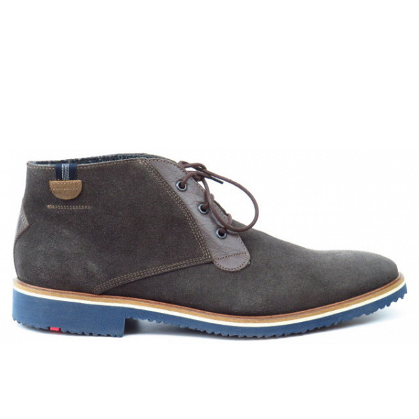 Lloyd Sterling-Suede lava Stiefelette grau