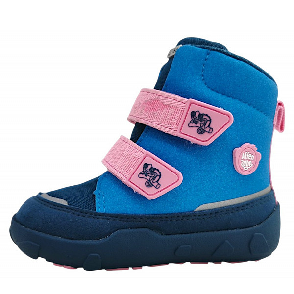 Affenzahn Chamäleon Winterstiefel blau/rose