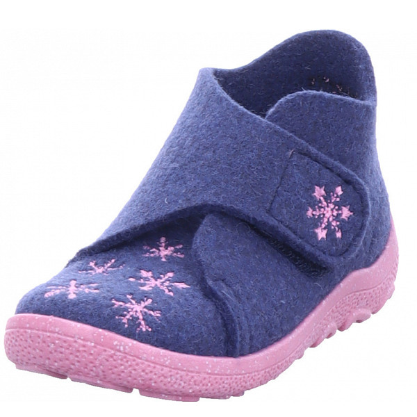 Superfit happy octi Hausschuh blau