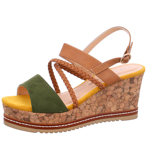 Laufsteg München Sandalette Mehrfarbig