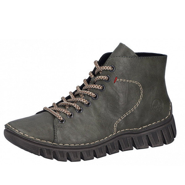Rieker Schnürstiefel grün
