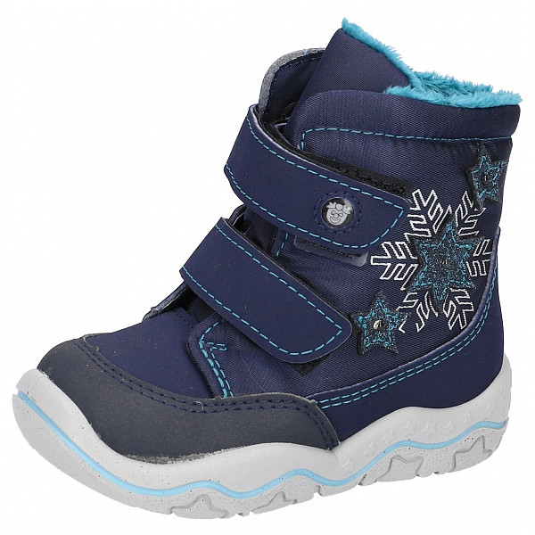 Ricosta Maddie Blinki Klettstiefel nautic-marine