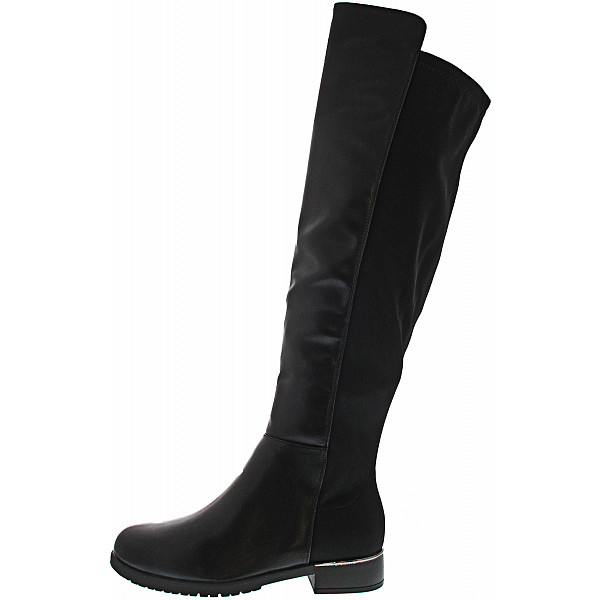 La Strada Schaftstiefel black pu