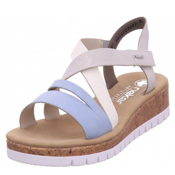Rieker Sandalette blau