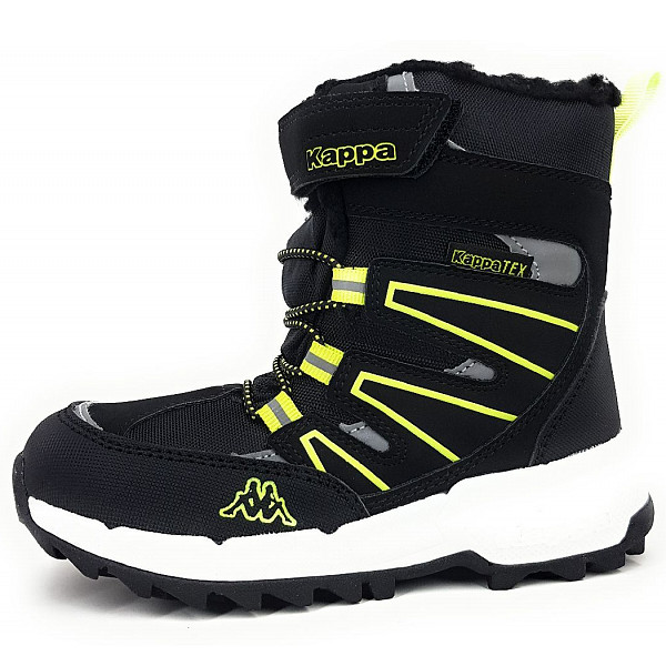 Kappa Floki Tex Winterstiefel 1133 Black/Lime