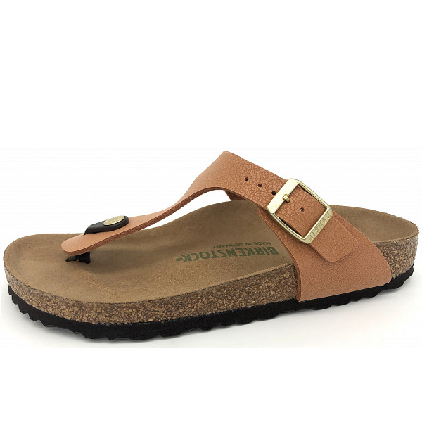 Birkenstock gizeh bs[zehensteg] Zehentrenner braun