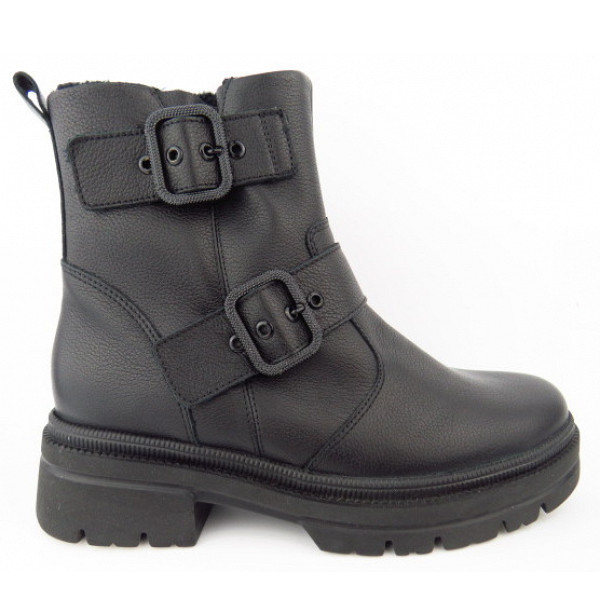 Waldläufer H-Amara Stiefelette SCHWARZ