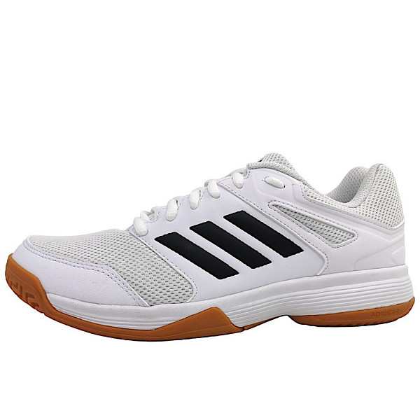 adidas Speedcourt M Hallenschuh White/Black/Gum 10