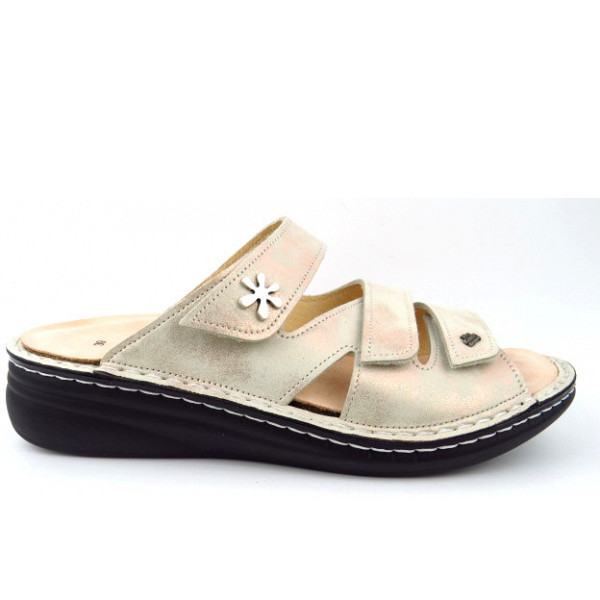 Finn Comfort Greanda Nuvola champagne Pantolette champagne