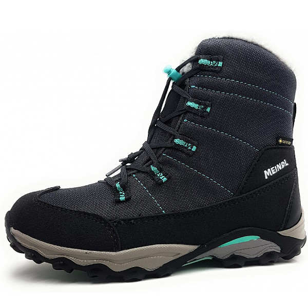 Meindl Yolup Jv GTX Winterstiefel 59 graphite Türkis