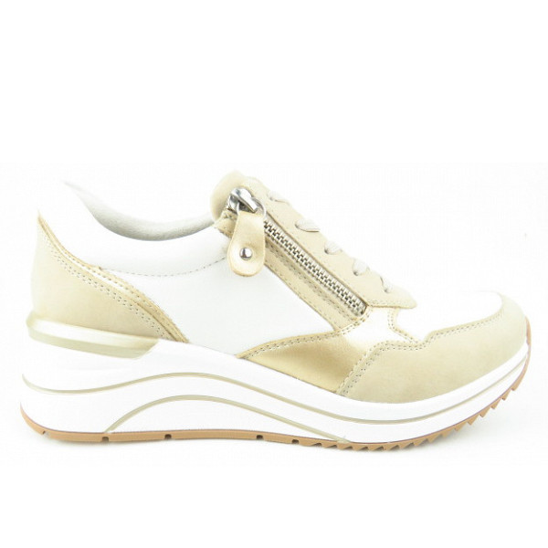 Remonte Remonte FS Halbschuh Sneaker low ginger/weiss/lightgold