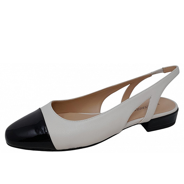 Peter Kaiser Slingpumps offwhite black