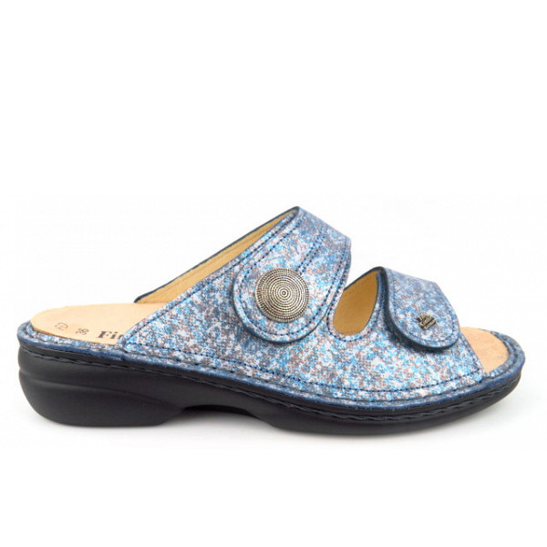 Finn Comfort Sansibar Strada jeans Pantolette Strada jeans
