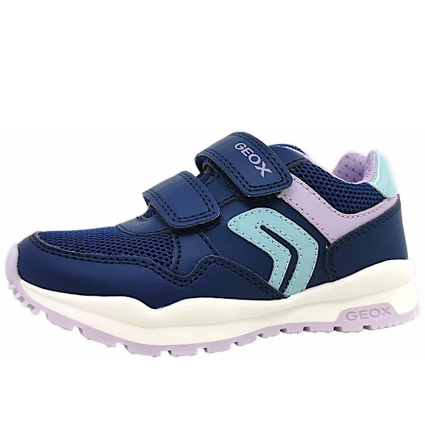 Geox Pavel Girl Klettschuh C4215 navy/lilac