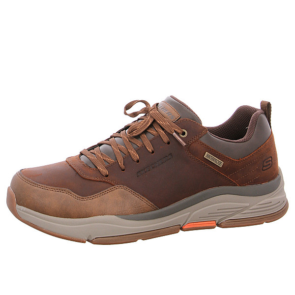 Skechers Benago Hombre Schnürer CDB dk.brown