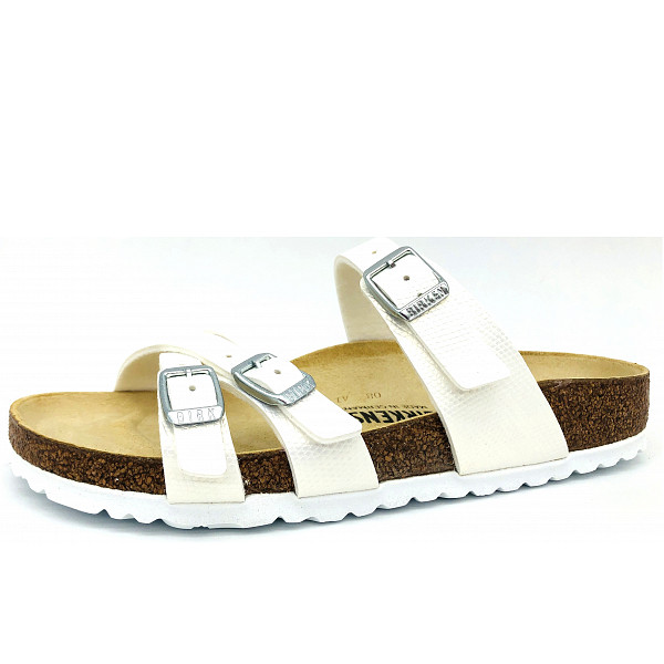 Birkenstock franca[slipper] Pantolette weiß