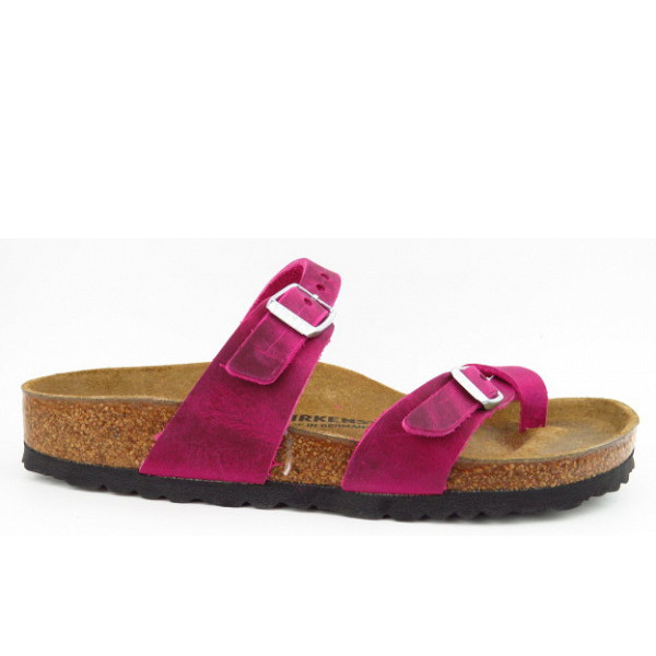 Birkenstock Mayari Festival fuchsia Zehentrenner fuchsia