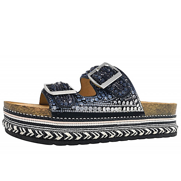 Meyla Nele Pantolette Black 1501