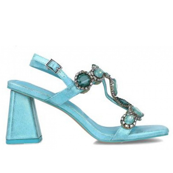 Menbur Sandalette blau