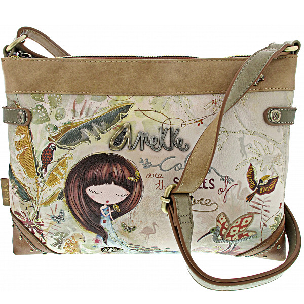 Anekke Amazonia Tasche grün-braun-beige