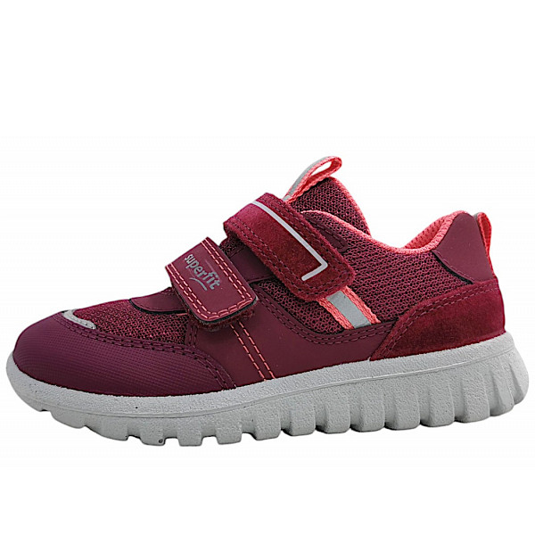 Superfit Sport 7 Klettschuh 5010 rot/rosa