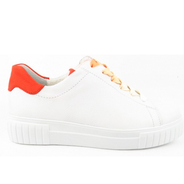 Semler Pamela SOFTINA Sneaker low WEISS-MANDARINE