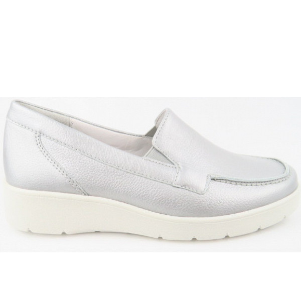 Semler METALL-SOFTINA H silber Slipper SILBER