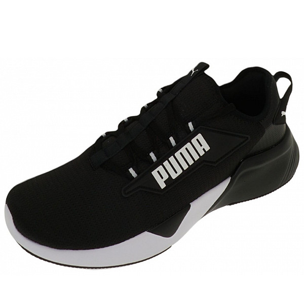 Puma Retaliate2 Black White sportlicher Schnürer Black/White