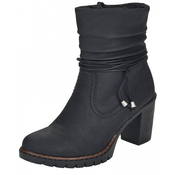 Rieker Stiefelette schwarz