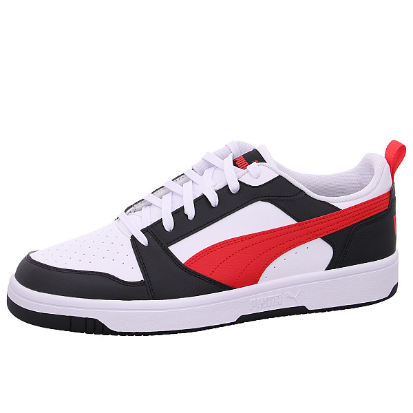Puma Rebound V6 Low Sneaker 004 white red