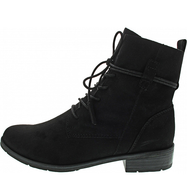 Marco Tozzi Schnürstiefel black