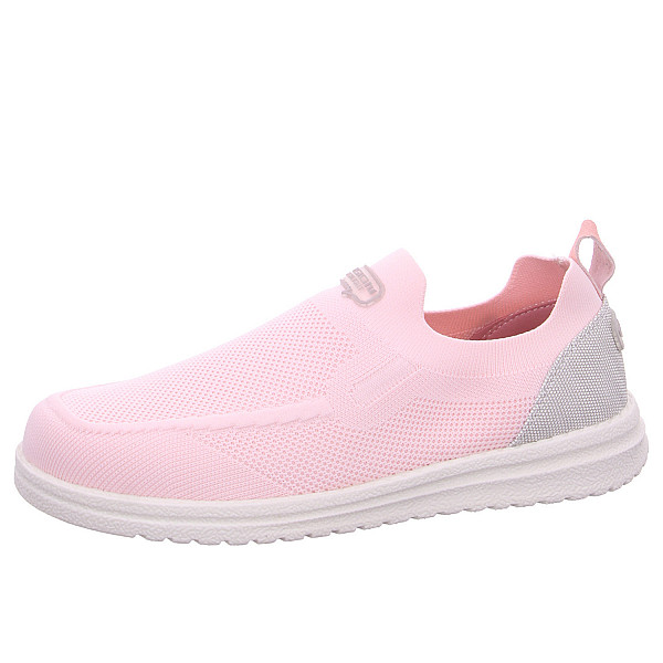 Fusion Slipper pink washed knit